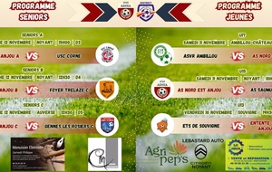 Programme du 11/11 & 12/11