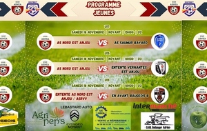 Programme du 18/11 &amp; 19/11