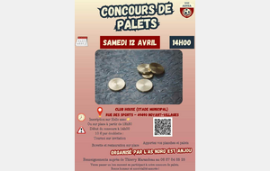 CONCOURS DE PALETS - 12/04/2025