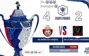 COUPE DE FRANCE- Résultats 1er tour