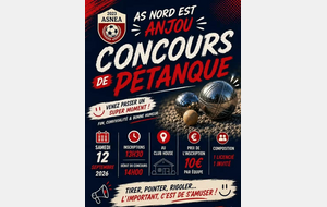 Concours de pétanque -12 Septembre 2026