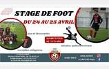 Stage foot - 24 & 25 Avril