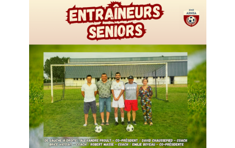 Entraîneurs seniors