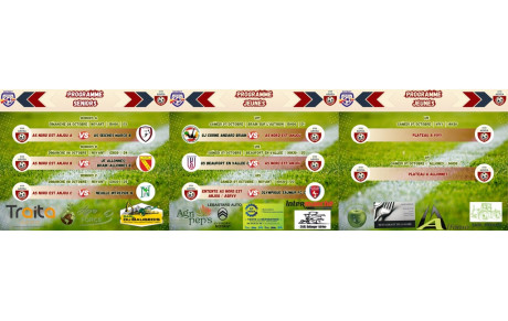 Programme du 07/10 &amp; 08/10