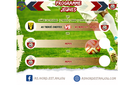 Programme du 24/02