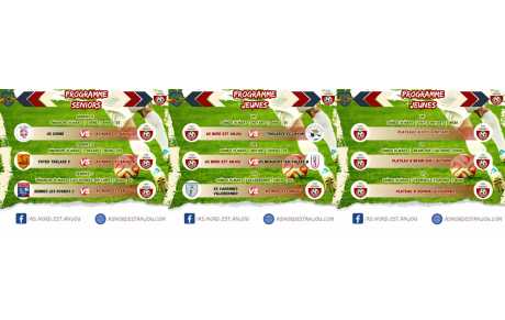 Programme du 16/03 &amp; 17/03