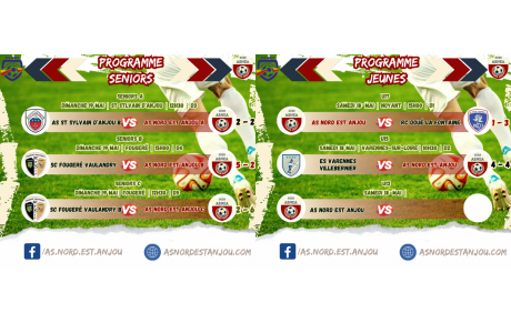 Résultats du week-end du 18,19 &amp; 20 Mai