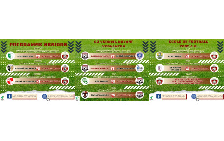 PROGRAMME DU 07/12/2024 &amp; 08/12/2024