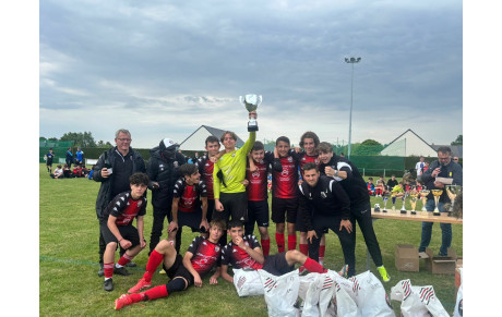 RÉSULTATS U15 AU TOURNOI DU FC VERRON DU 08/05/2025