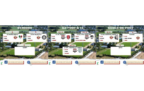 PROGRAMME DU 20/09 &amp; 21/09