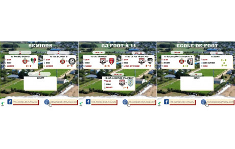RÉSULTATS DU 20/09 &amp; 21/09