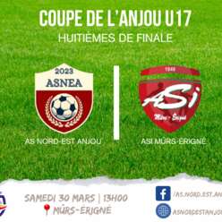 Coupe de l'Anjou U17 - 8èmes de finale