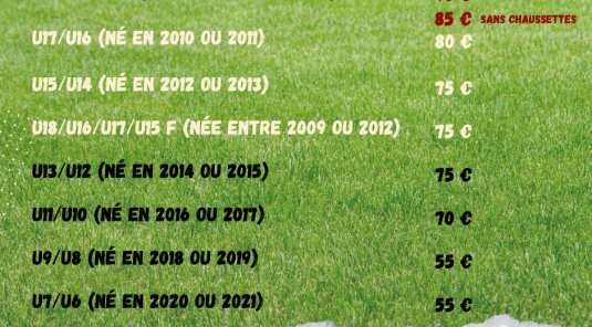 Licences Saison 2026/2027